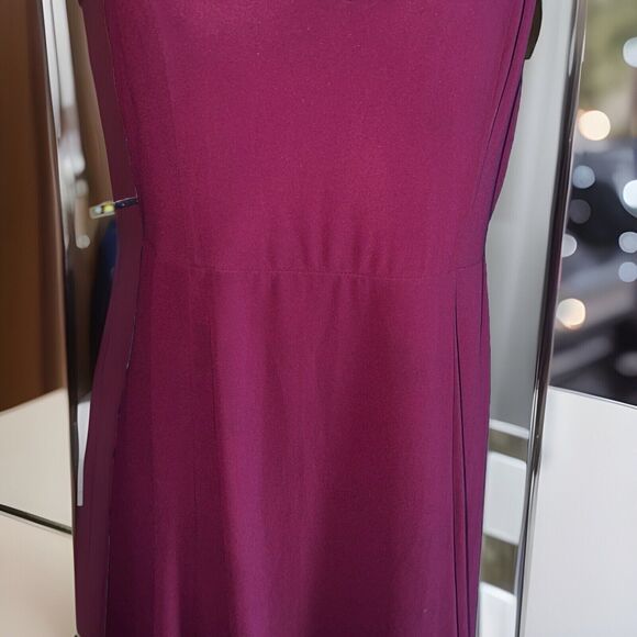 Show Me Your Mumu Kendall Maxi Dress Merlot Chiffon Sleeveless Floor Length XL - Picture 3 of 12